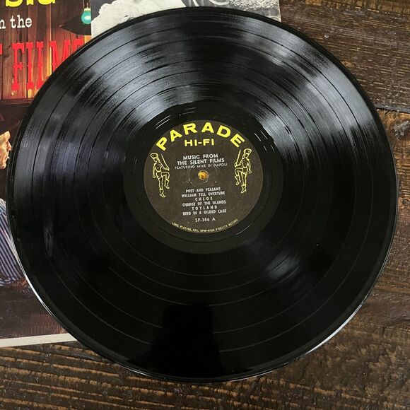 Music From the Silent Films Vintage Vinyl LP Record Parade Records SP 386 - Picture 5 of 8
